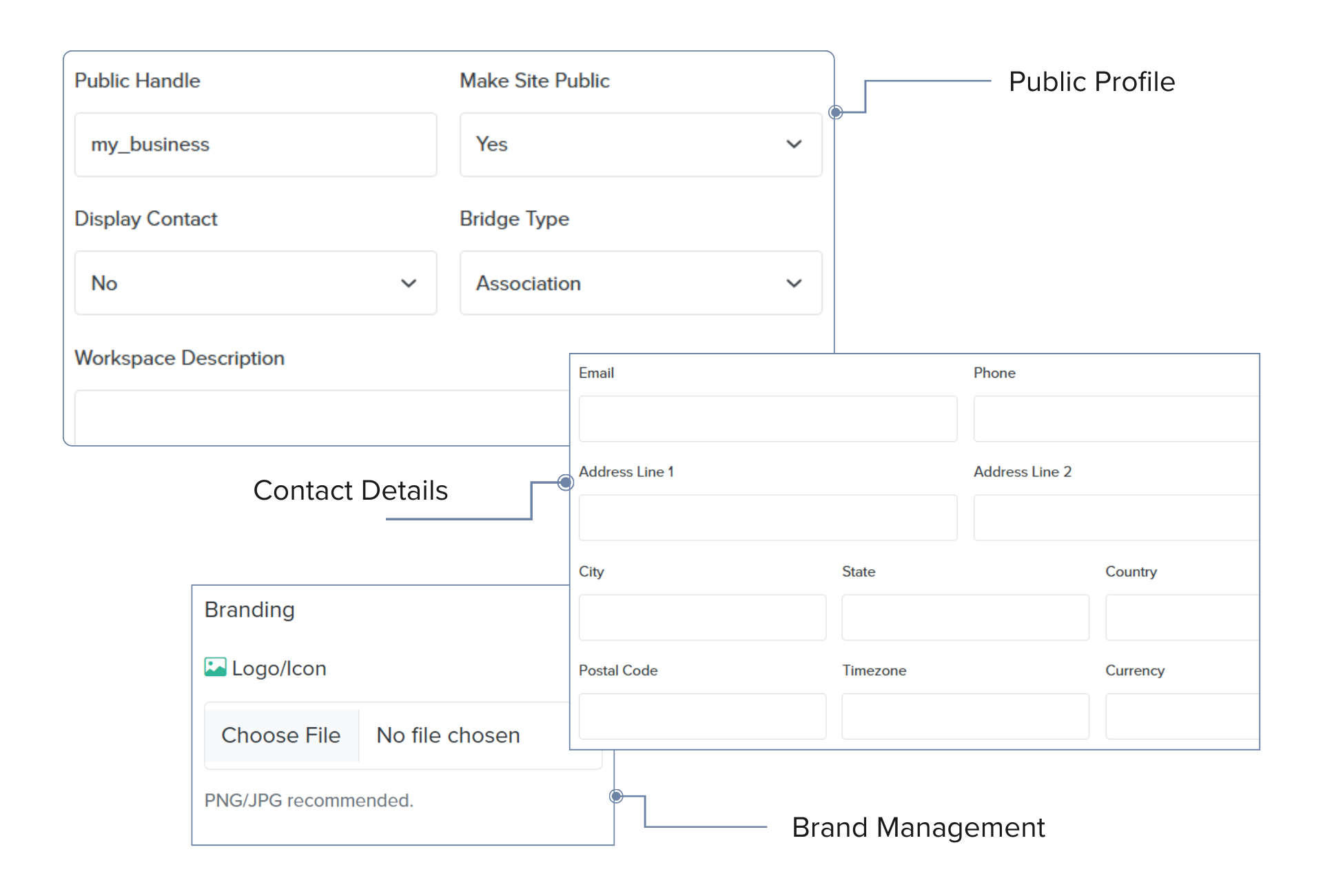 Create your business profile
