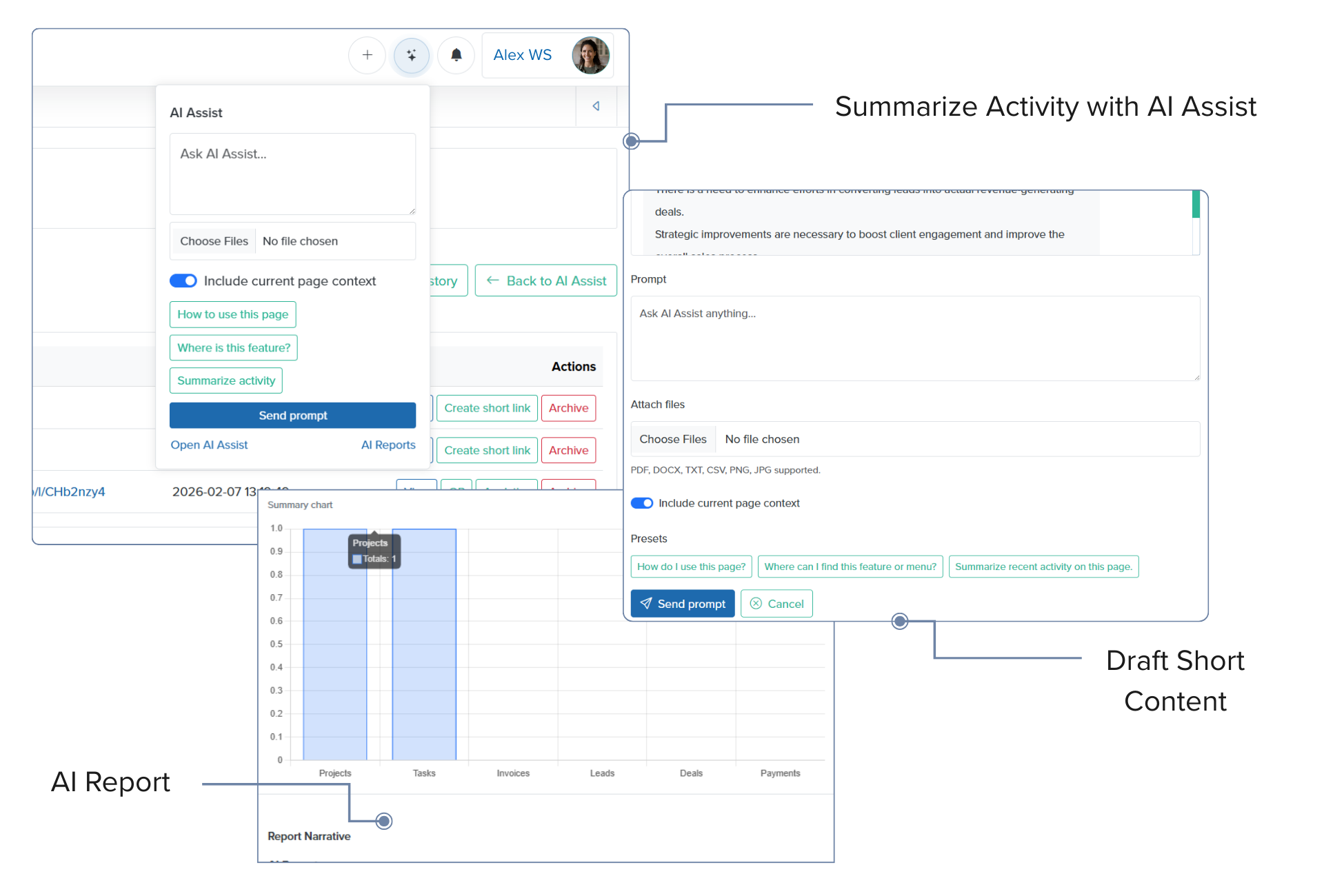 Use AI Assist when it helps