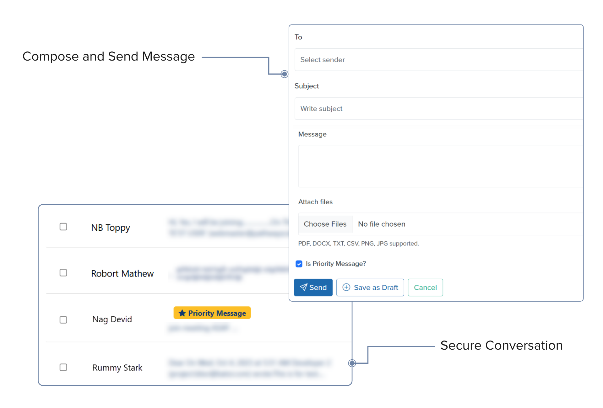 Communicate and respond