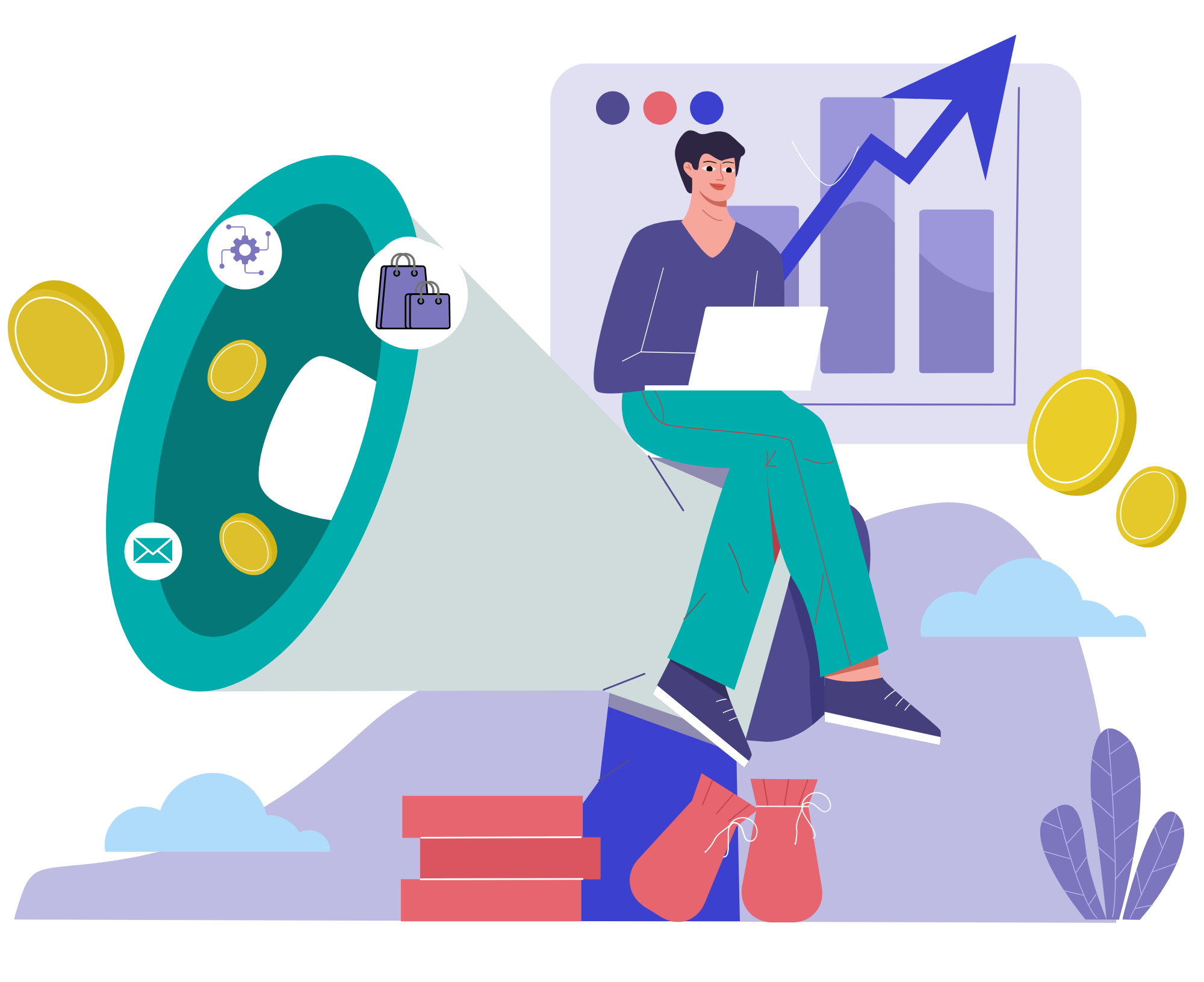 Sales by Streamlining the E-commerce Process Footer