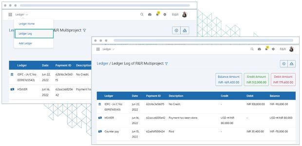 View Your Consolidated Ledger Log