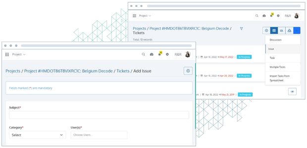 Manage unexpected Issues with Ticket
