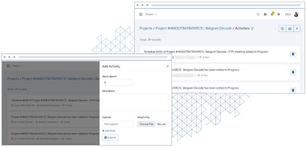 Record Activities of Your Project
