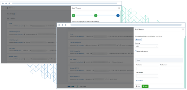 Customize Your Vendor Credentials