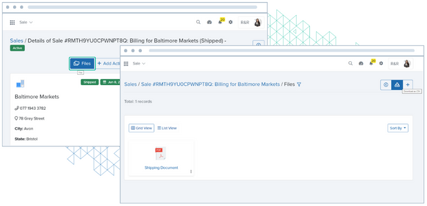 Manage Files for Your Sales