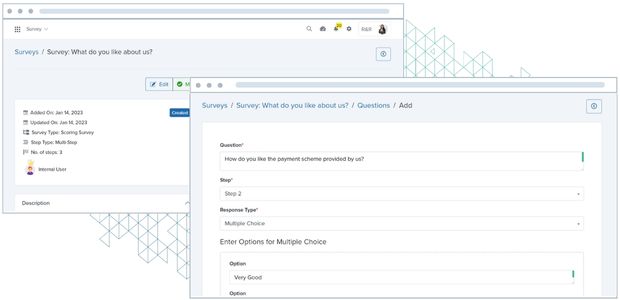 Secure and Reliable Surveys
