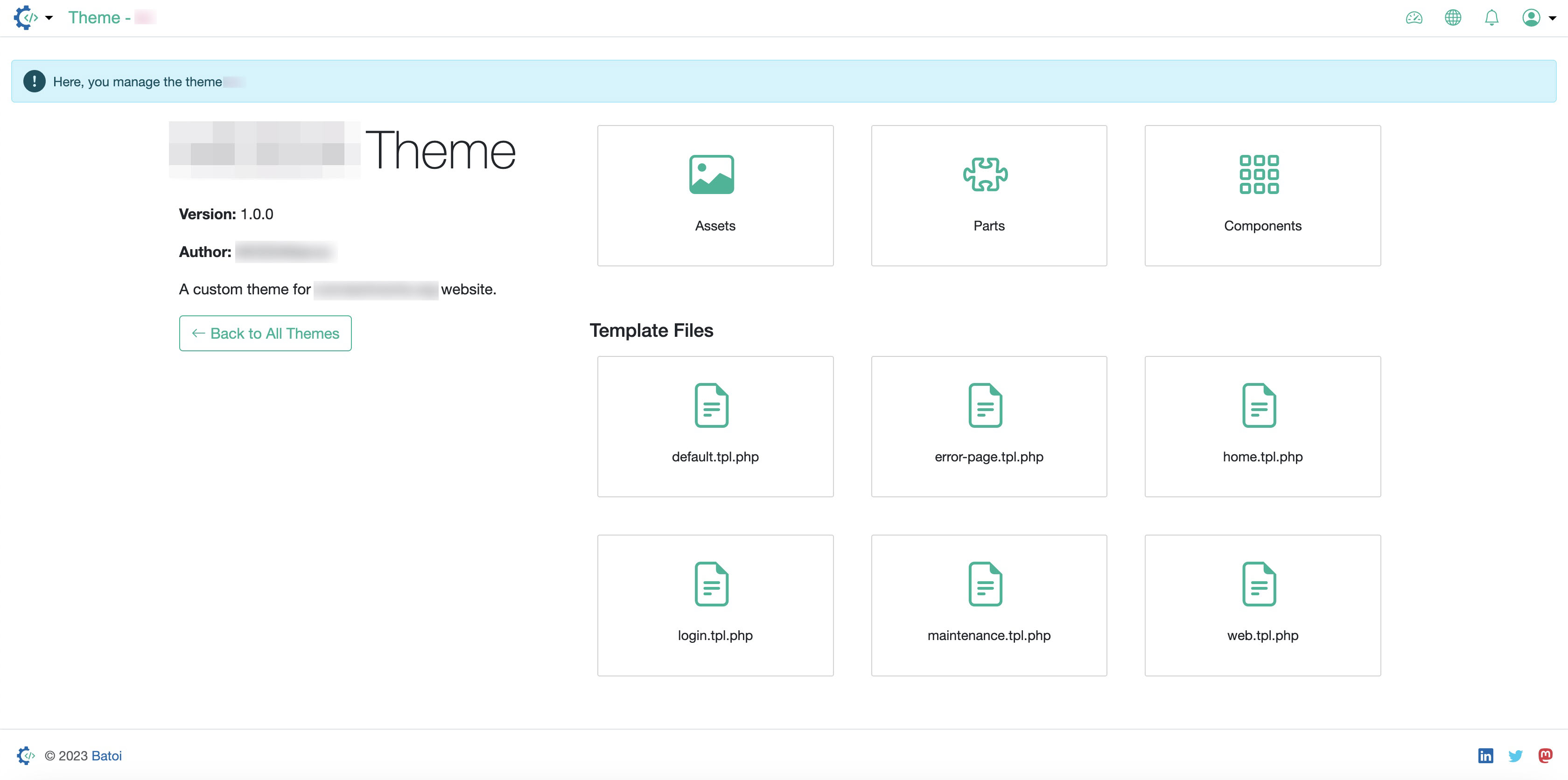 Figure 1: RAD Admin Portal Microservice Edit Controller Screen